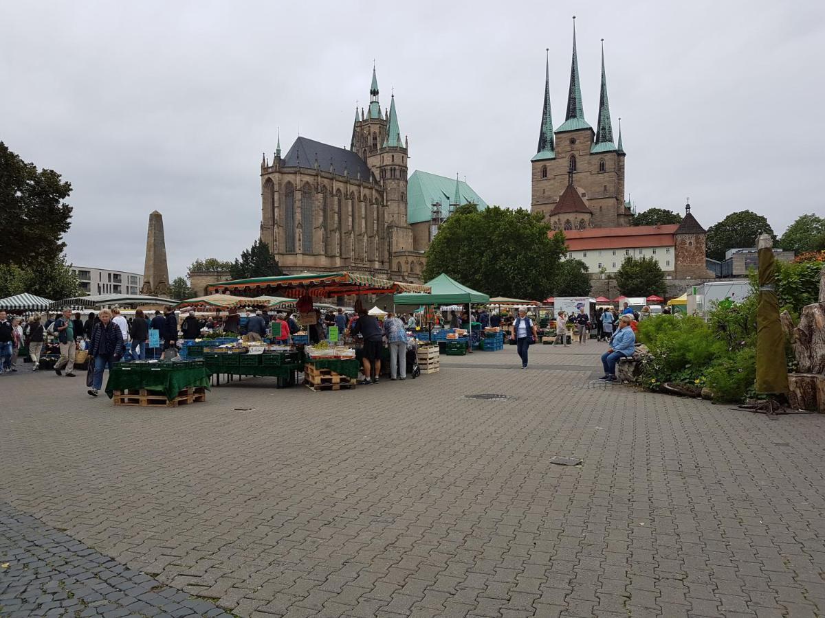 Zum Augustiner III Daire Erfurt Dış mekan fotoğraf